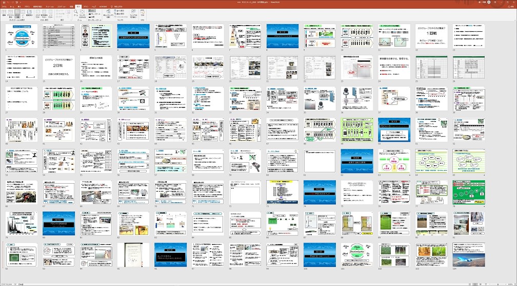 PDCAのスライド スライド一覧